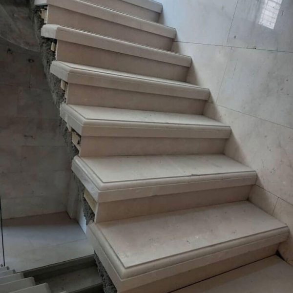 خرید سنگ پله مرمریت هرسین